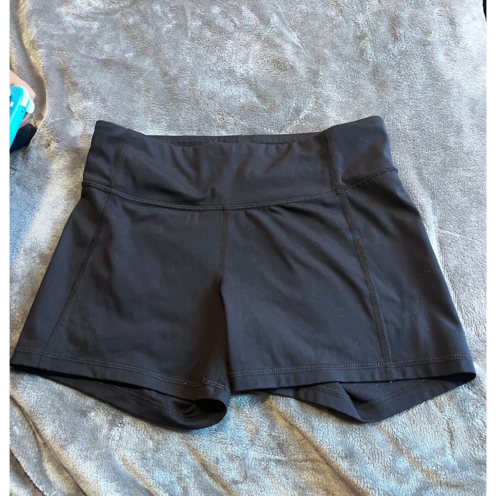 All in Motion Womens Black Athletic Spandex Compression‎ Shorts Size M